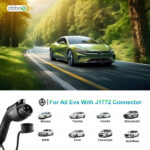 Level 2 EV Charger 32A, 240V, Smart Home 20FT Flex Hardwire Charging Station and Cable (NEMA 14-50plug),  Indoor/Outdoor J1772 Fast Portable Electric Car Charger - Image 6