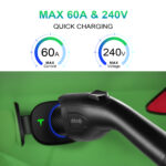 J1772 to Tesla Charger Adapter, Compatible with SAE J1772 Charger, 80Amp for Tesla Model 3/Y/X/S, Fast Charging, Only for Tesla Owners - Image 3
