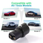 J1772 to Tesla Charger Adapter, Compatible with SAE J1772 Charger, 80Amp for Tesla Model 3/Y/X/S, Fast Charging, Only for Tesla Owners - Image 6